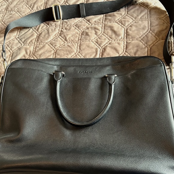 Coach Bags Coach Leather Laptop Bag Poshmark